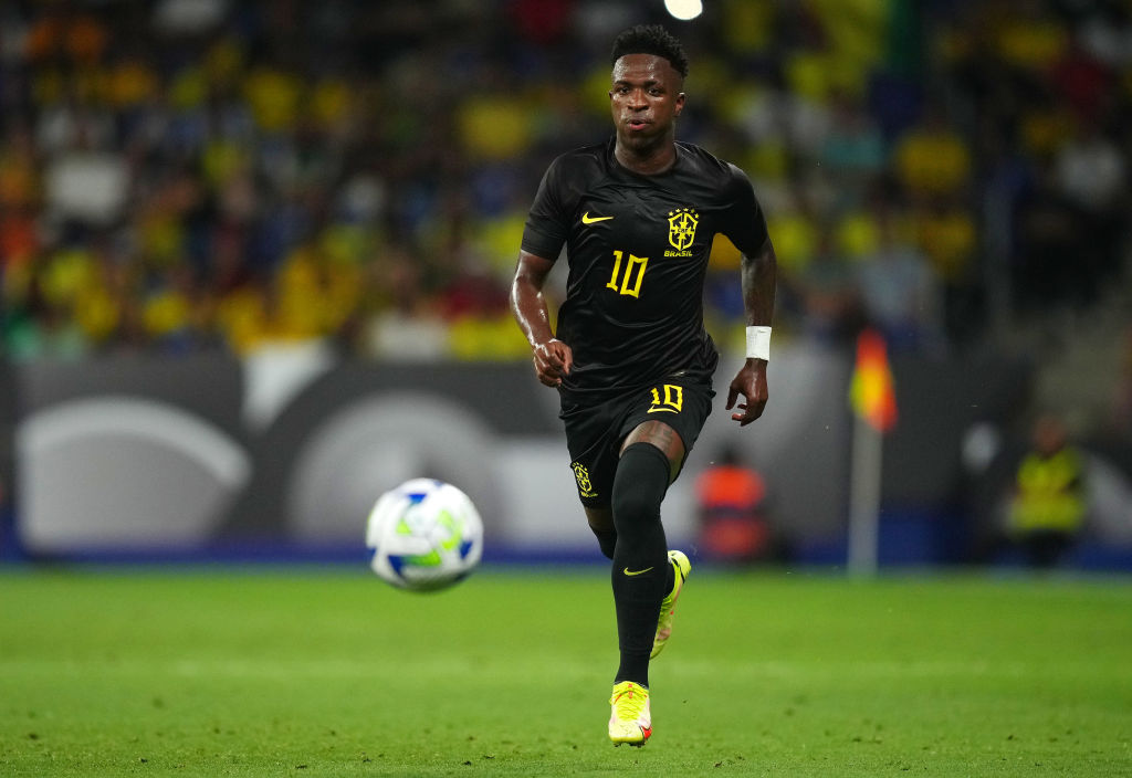 Brazil wear all-black kit in anti-racism stand in support of Vinicius  Junior