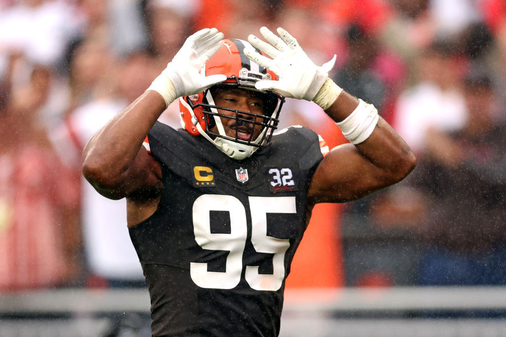 Myles Garrett Listed As Questionable For Cleveland Browns' Game