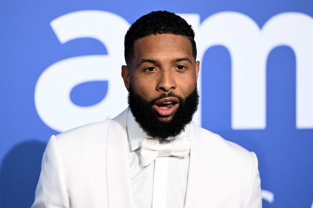 Ravens' Odell Beckham Jr. hanging out with Kim Kardashian after