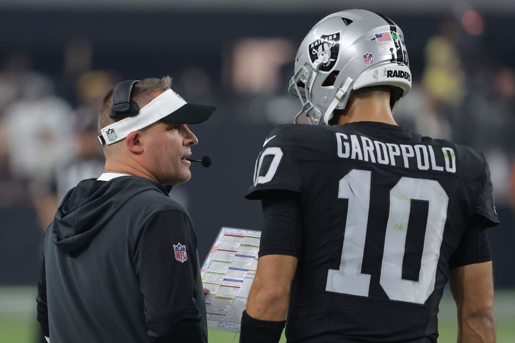 Raiders News: Josh McDaniels Reacts to Jimmy Garoppolo's