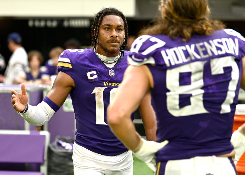 Vikings receiver Jefferson 'tired' of trade talk