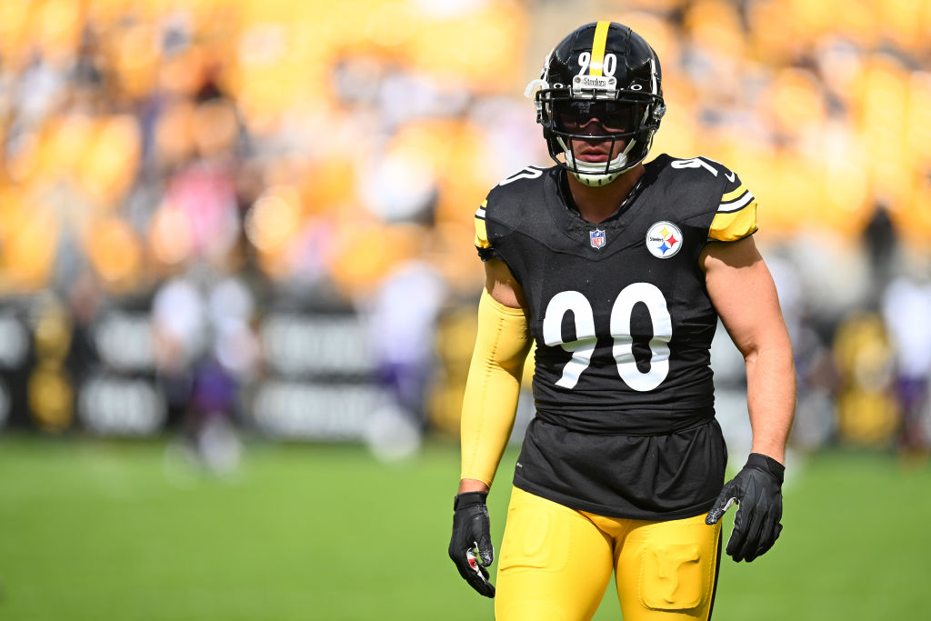 T.J. Watt #90 Pittsburgh Steelers 2022 Defensive Player Of The