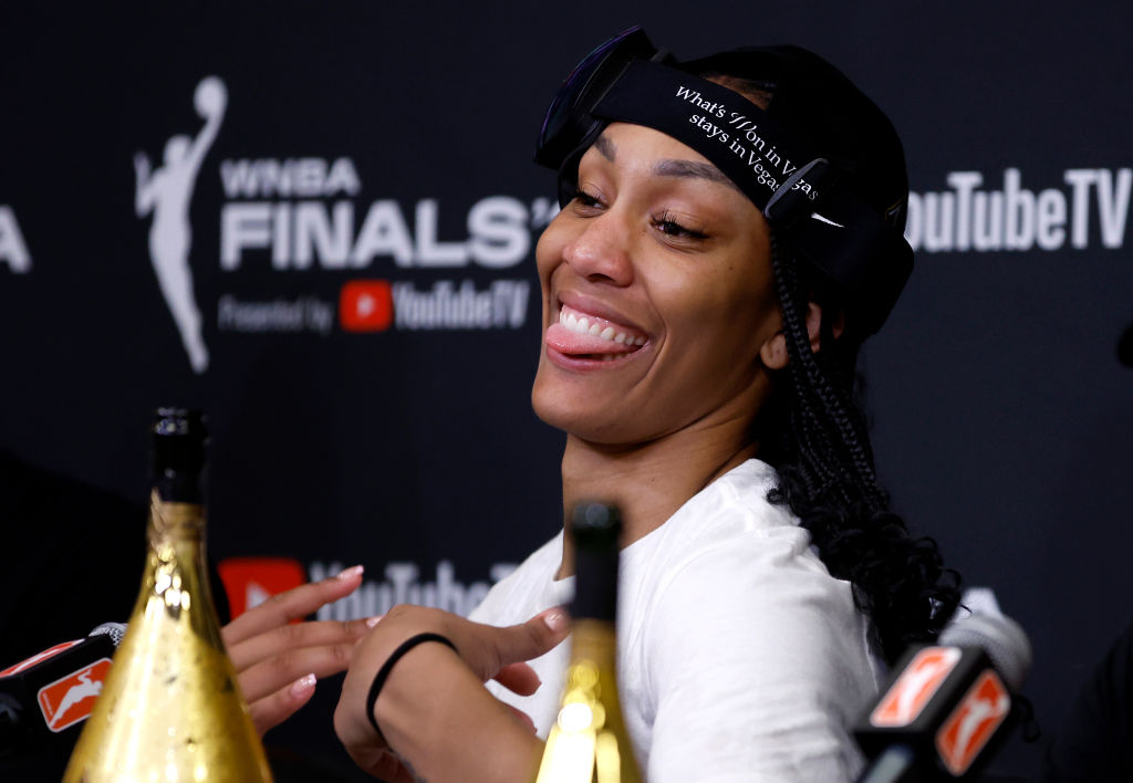 Why A'ja Wilson 'Cried Like a Baby' Following Las Vegas Aces