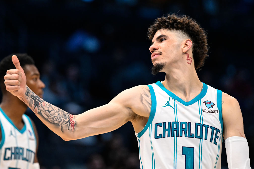 LaMelo Ball Forced To Cover Neck Tattoo, Violates NBA Rules