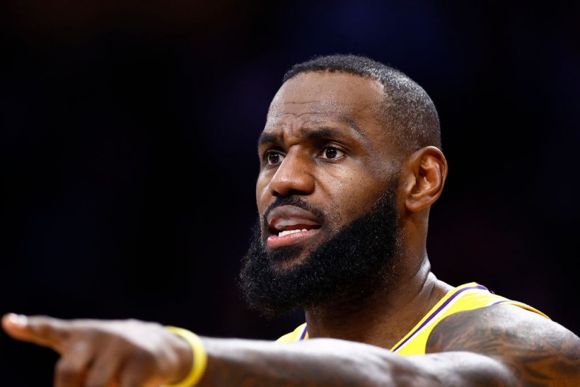 LeBron James - Golden State Warriors v Los Angeles Lakers