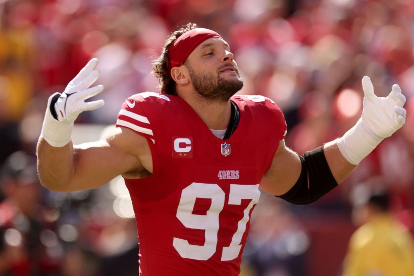 49ers' Nick Bosa's MAGA Hat Moment Sparks Controversy, But He Says It's 'Worth Every Penny'