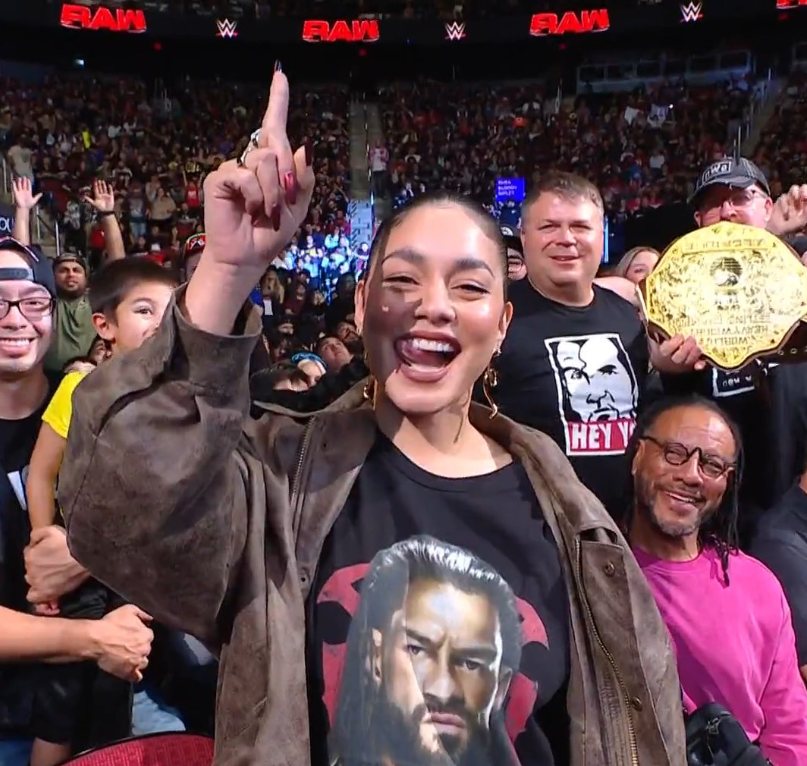 Monday Night Raw: Vanessa Hudgens Claims 'Wrestling is Cool' After Meeting With Some of Her Favorite WWE Superstars