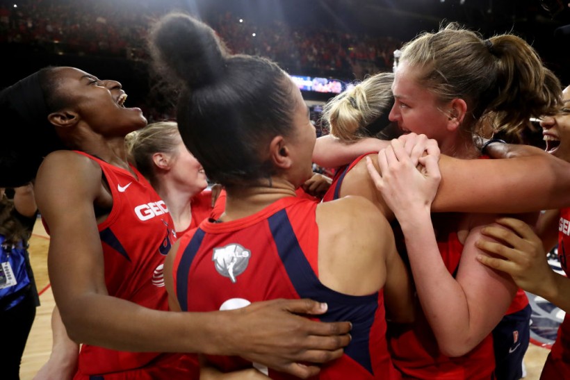 Washington Mystics During the 2019 WNBA Finals