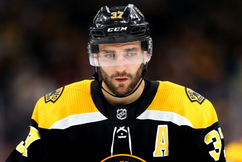 Boston Bruins new captain Patrice Bergeron