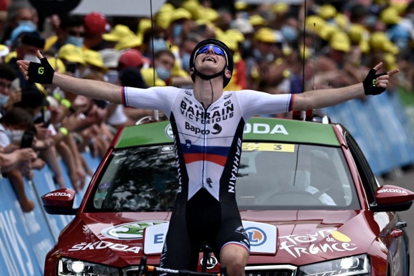 2021 Tour de France: Matej Mohoric Wins Stage 7 as Van Der Poel Extends Yellow Jersey Lead