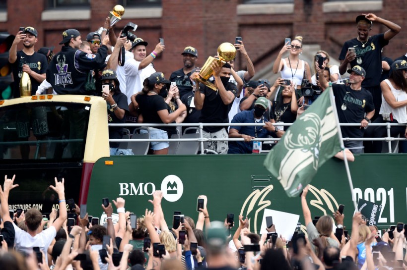 Milwaukee Bucks Celebrates First NBA Title in 50 Years With Championship Parade