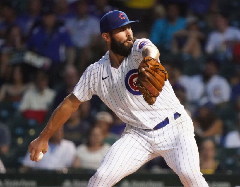 Jake Arrieta Tells Reporter To Take Mask off Before Release From Chicago Cubs
