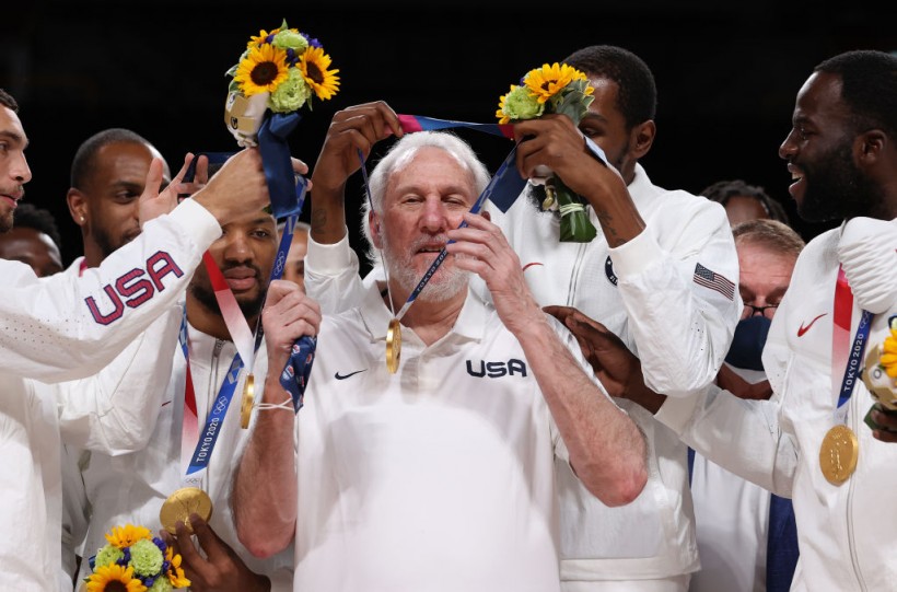 Emotional Gregg Popovich Rips Critics in Epic Gold Medal Game Speech for Team USA