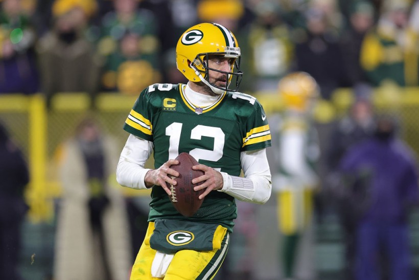 Aaron Rodgers - Detroit Lions v Green Bay Packers