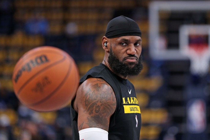 LeBron James - Los Angeles Lakers v Memphis Grizzlies - Game One