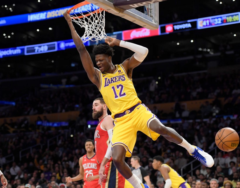 Mo Bamba - New Orleans Pelicans v Los Angeles Lakers