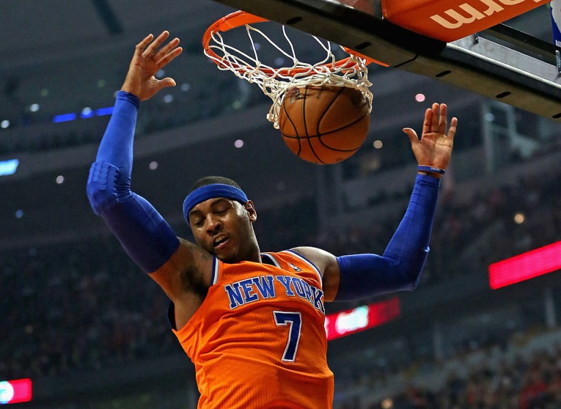 Carmelo Anthony - New York Knicks v Chicago Bulls