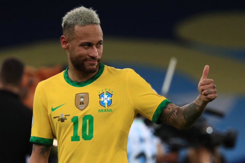 Neymar Jr. - Brazil v Argentina: Final - Copa America Brazil 2021