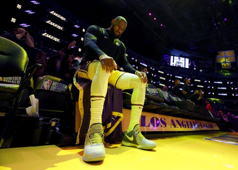 LeBron James - Denver Nuggets v Los Angeles Lakers - Game Four