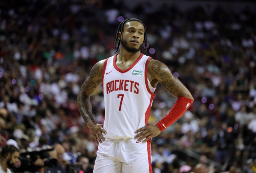 Cam Whitmore - 2023 NBA Summer League - Detroit Pistons v Houston Rockets