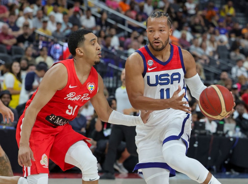 2023 FIBA World Cup - USA Men's National Team v Puerto Rico