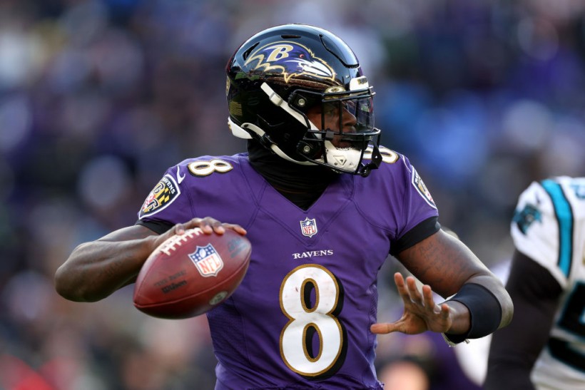 Lamar Jackson - Carolina Panthers v Baltimore Ravens