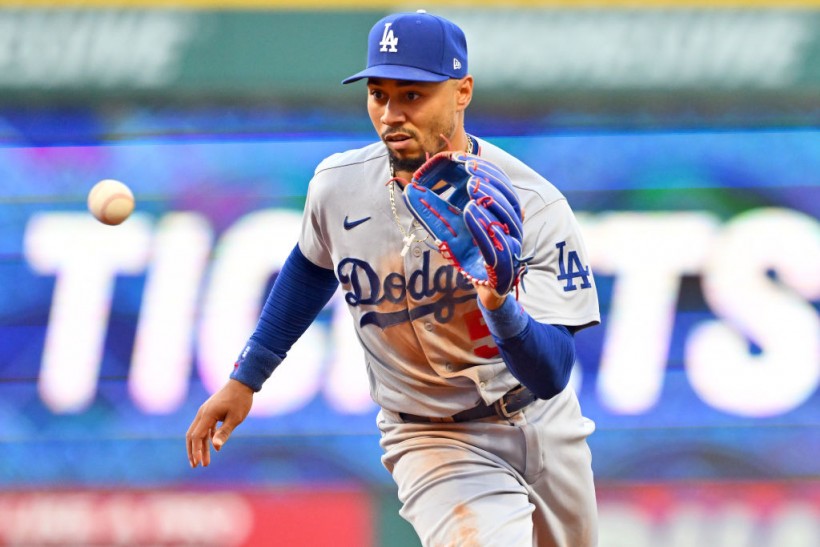 Mookie Betts of the Los Angeles Dodgers