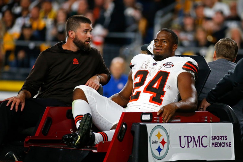 Nick Chubb - Cleveland Browns v Pittsburgh Steelers