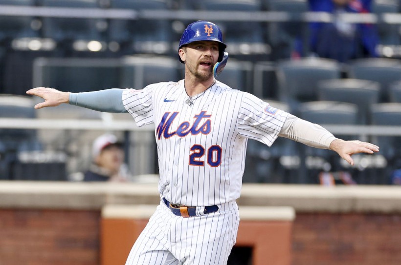Pete Alonso - Miami Marlins v New York Mets - Game One