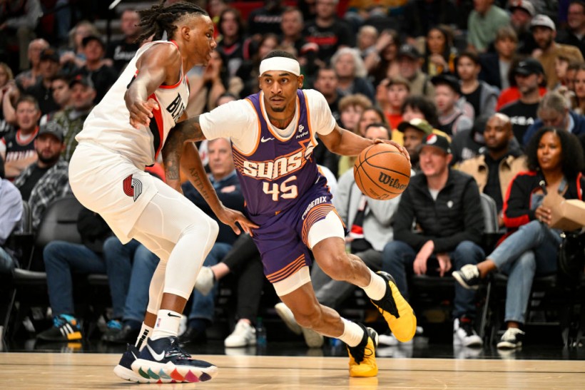 Keon Johnson - Phoenix Suns v Portland Trail Blazers
