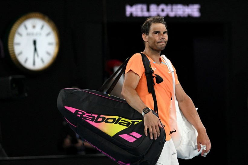 Rafael Nadal - TOPSHOT-TENNIS-AUS-OPEN