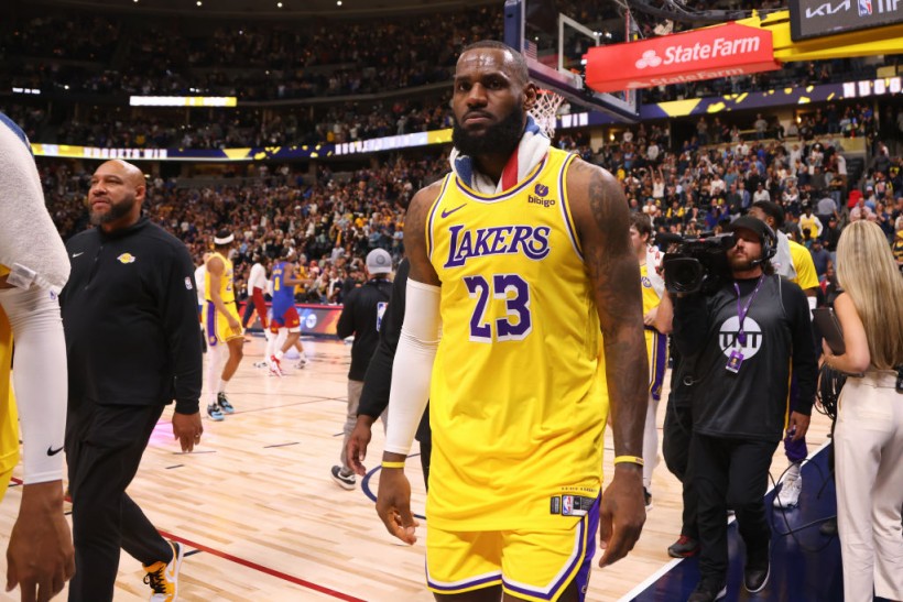 LeBron James - Los Angeles Lakers v Denver Nuggets