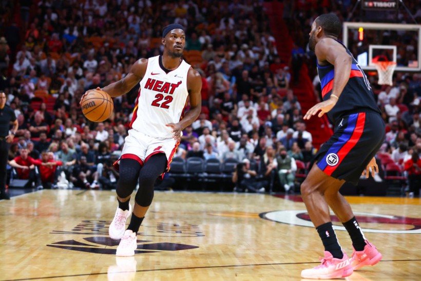 Jimmy Butler - Detroit Pistons v Miami Heat