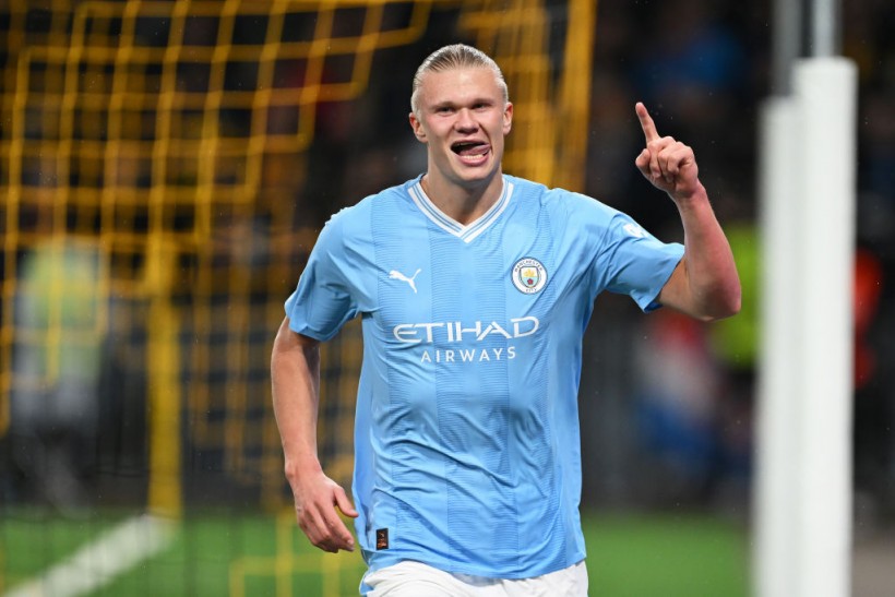 Erling Haaland - BSC Young Boys v Manchester City: Group G - UEFA Champions League 2023/24