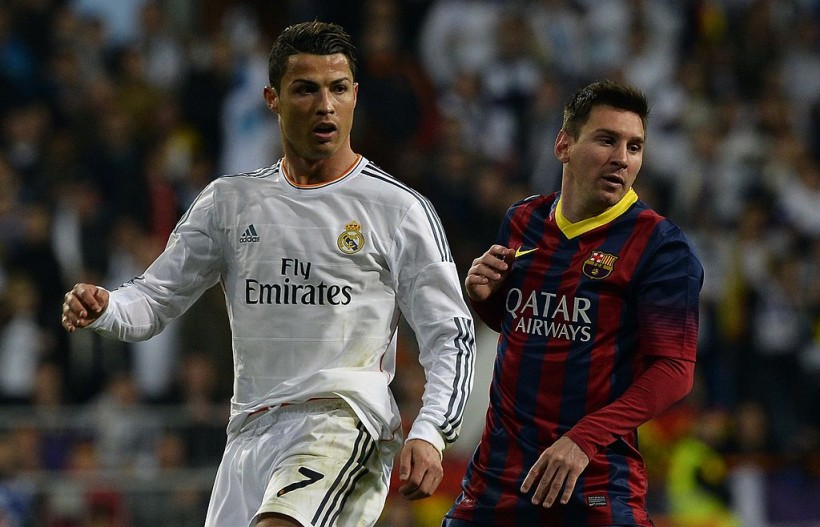 Cristiano Ronaldo and Lionel Messi - FBL-ESP-LIGA-REALMADRID-BARCELONA