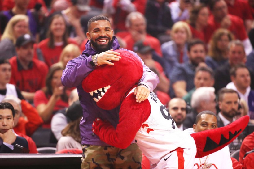 Drake - Milwaukee Bucks v Toronto Raptors - Game Three