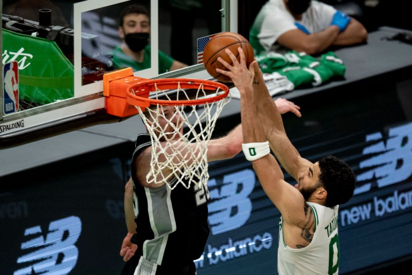 Jayson Tatum - San Antonio Spurs v Boston Celtics