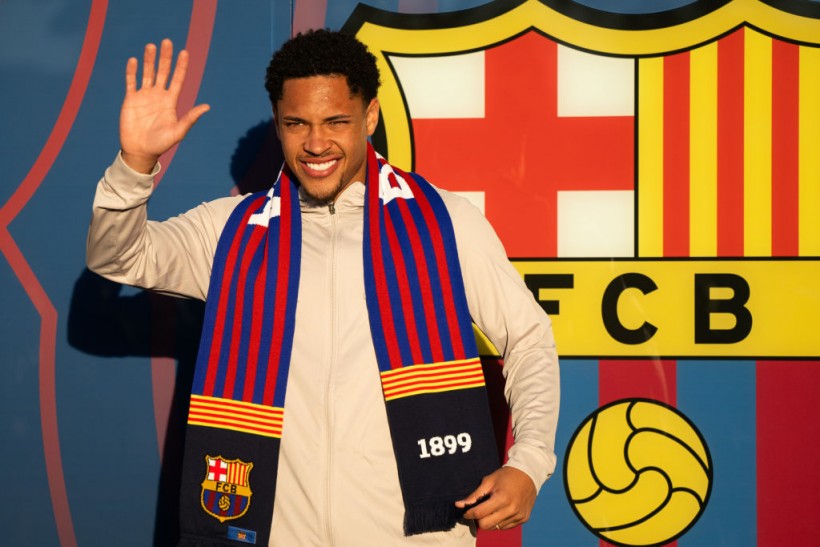 FC Barcelona Unveil New Signing Vitor Roque