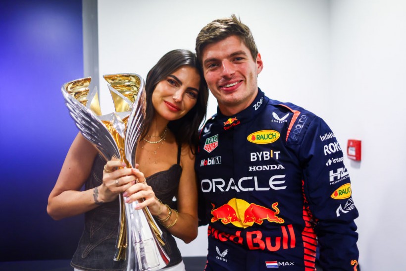 Max Verstappen and Kelly Piquet - F1 Grand Prix of Abu Dhabi
