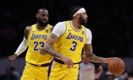 LeBron James and Anthony Davis - Los Angeles Lakers v Washington Wizards