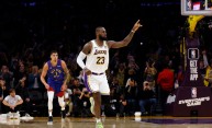 LeBron James - Denver Nuggets v Los Angeles Lakers 