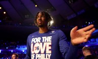 Tyrese Maxey - Philadelphia 76ers v New York Knicks - Game One