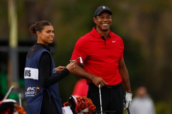 Sam Woods and Tiger Woods - PNC Championship - Final Round