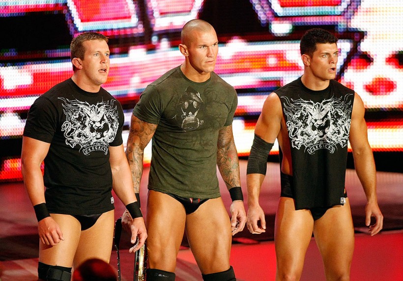 Ted DiBiase, Randy Orton and Cody Rhodes - WWE Monday Night Raw In Las Vegas