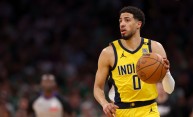 Tyrese Haliburton - Indiana Pacers v Boston Celtics - Game Two