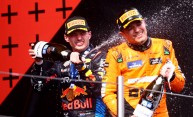 Max Verstappen and Lando Norris - F1 Grand Prix of Emilia-Romagna