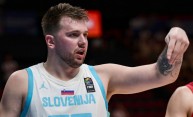 Luka Doncic - BASKETBALL-OLY-2024-QUALIFIER-SLO-CRO
