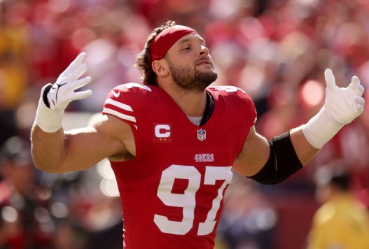 49ers' Nick Bosa's MAGA Hat Moment Sparks Controversy, But He Says It's 'Worth Every Penny'